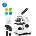 TELMU 40X-1000X Student Lab Microscopes Dual With LED Illuminatio